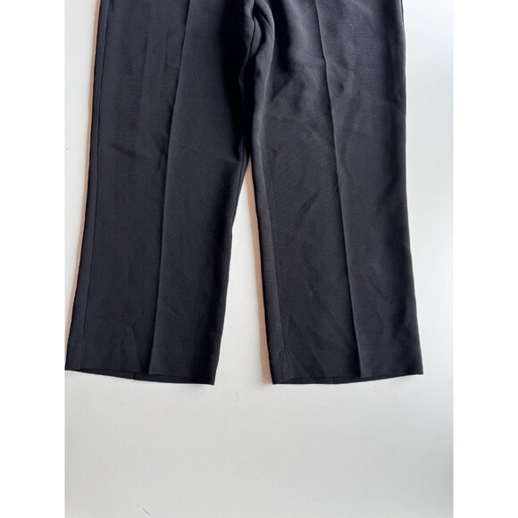 Aritzia BABATON ATELIER Black Crepe Tapered Leg Ankle Trousers Pants, Size 8 - Picture 4 of 12